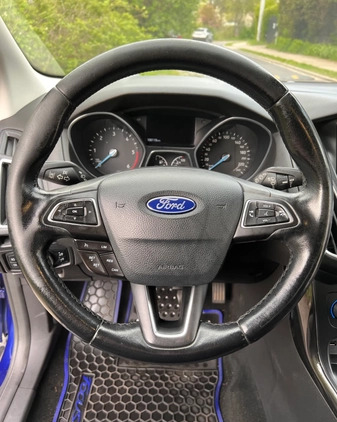 Ford Focus cena 42900 przebieg: 186100, rok produkcji 2017 z Gdańsk małe 191